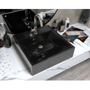 Умывальник, Раковина, накладной COSH Black 