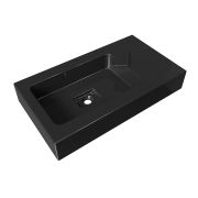 Умивальник, Раковина, накладний Status Vega 80 R Black