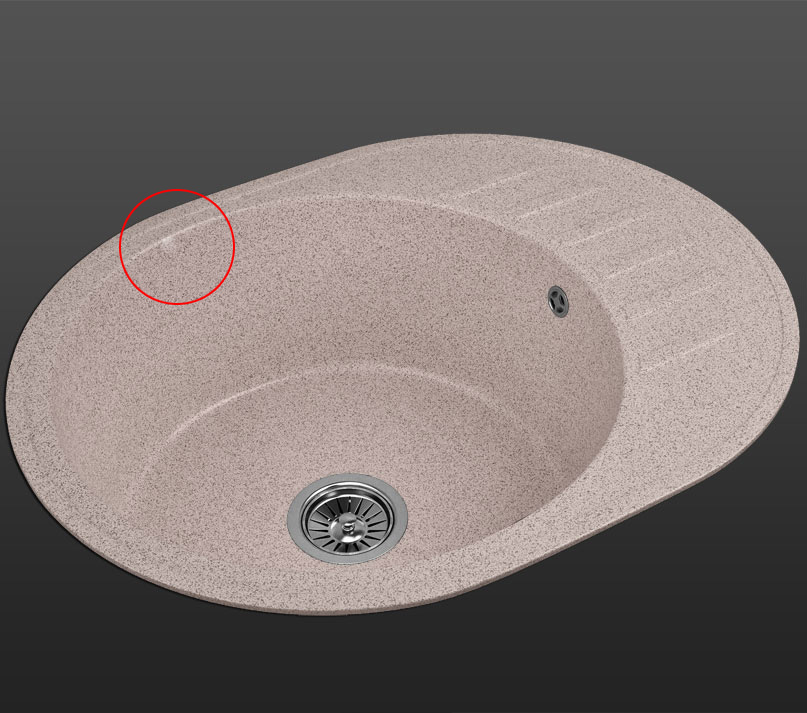 Уцінка кухонна мийка Lexona KOSH Всі кольори