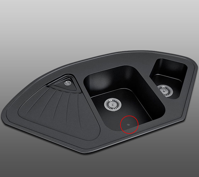 Уцінка кухонна мийка Lexona MISTERI Всі кольори