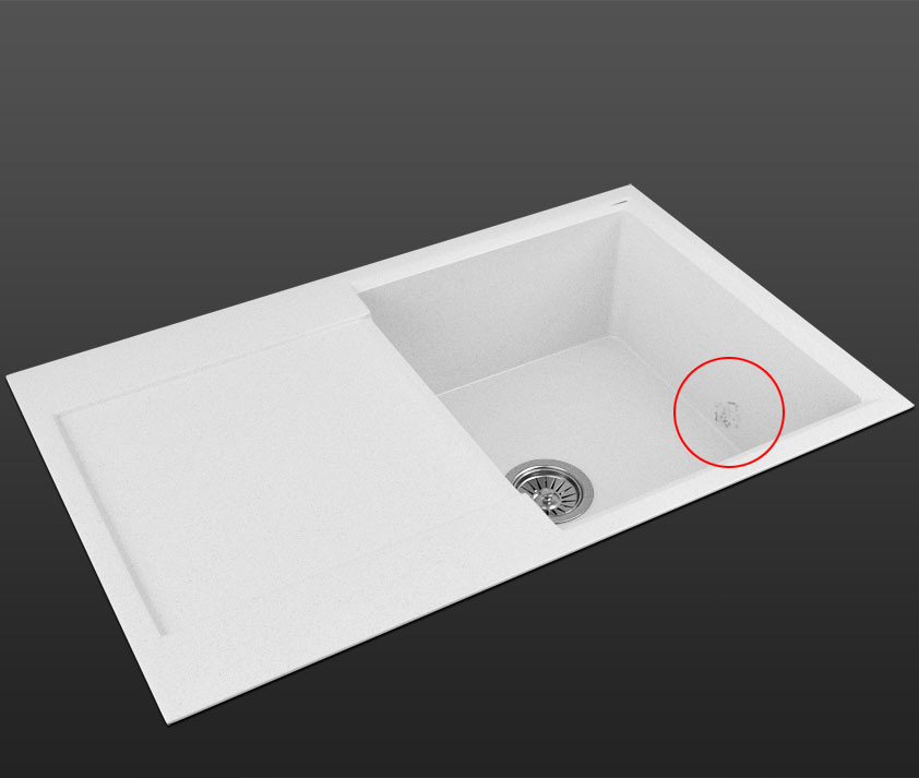 Уцінка кухонна мийка Lexona SOFIA Всі кольори