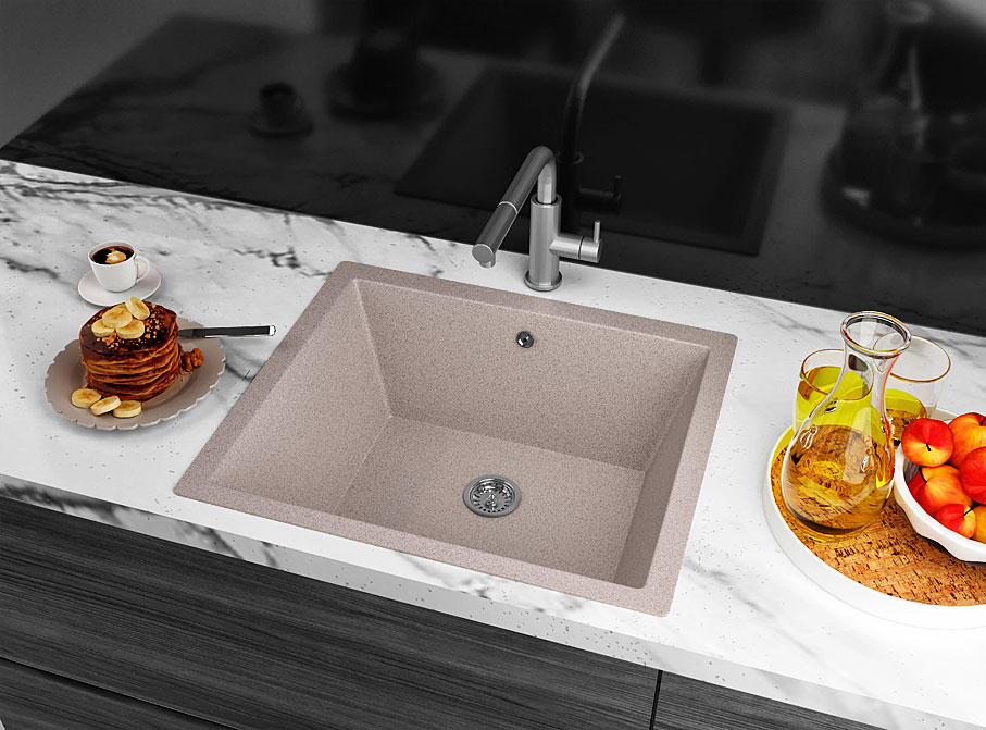  Гранітна кухонна мийка Lexona COMFORT авена