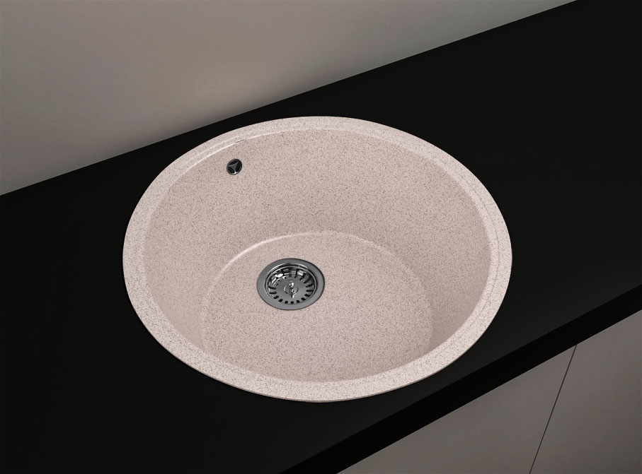 Гранітна кухонна мийка Lexona OLIVA авена